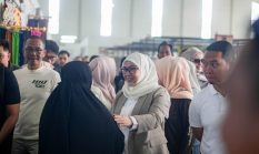 Semarak HUT ke-27, Wali Kota Lisa Bagikan Voucher Belanja di Pasar Bauntung