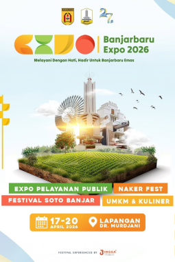 Rayakan Hari Jadi ke-27, Pemkot Gelar Banjarbaru Expo 2026 di Lapangan Murdjani